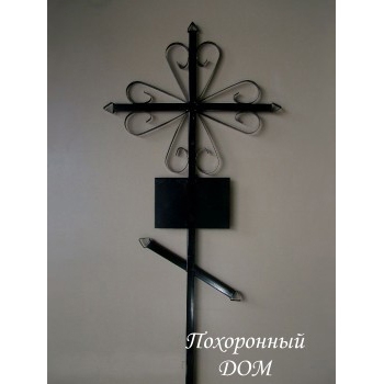 Крест металлический без распятия 185 см